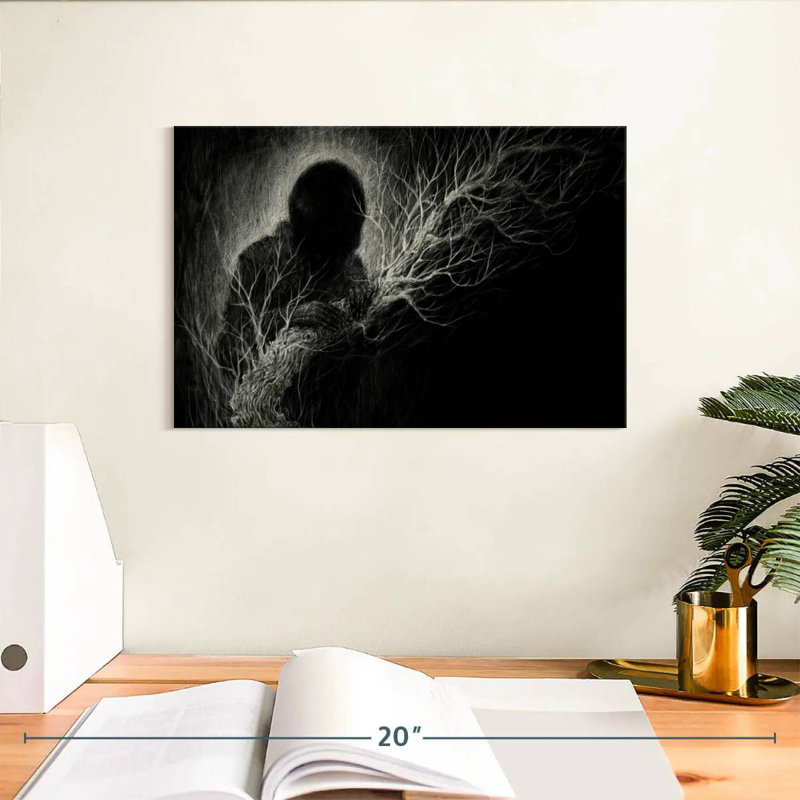 Kelan Scary, 8" H x 12" W