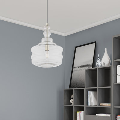 Luminaire suspendu simple à 1 lumière Avais