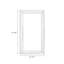 Miroirs rectangulaires pleine longueur en bois manufacturé-129508133