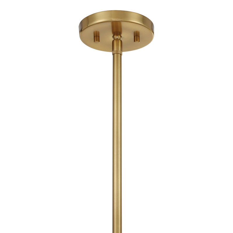 Luminaire suspendu cachemire 5 lumières Antolini, Laiton