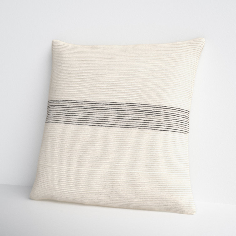 Embroidered Pure Linen Cushion Covers - Handmade Throw Pillows