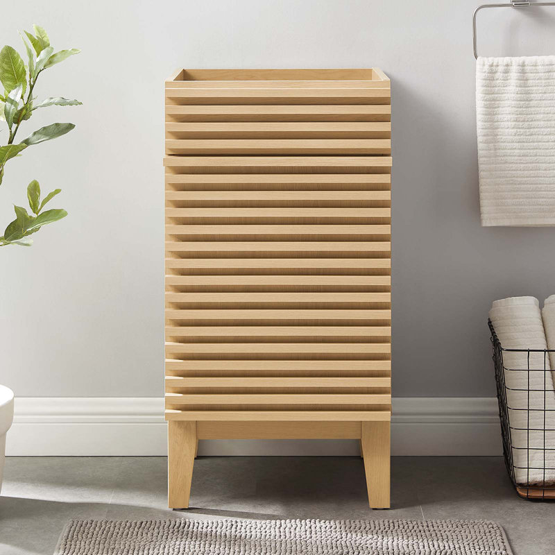 Meuble-lavabo 18 po Modway Render, Chêne