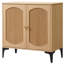 Buffet 125,96 "avec portes et tablettes, chêne naturel, 4 pièces-131498088