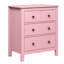 Table de chevet 3 tiroirs, coffre de rangement en bois 23,6 po-1902793946