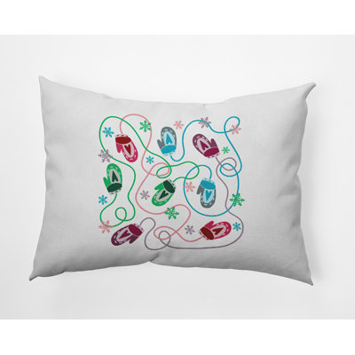 Outdoor Reversible Throw Pillow