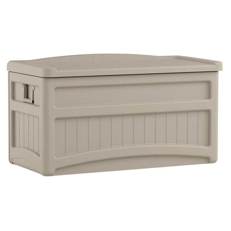 Boîte de rangement en résine 73 gallons