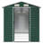 Vidaxl Garden Shed Green Galvanized Steel Garden Shed Rectangular-116118592-116118594