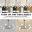Luminaire suspendu moderne Mid-Century lustre moderne Spoutnik, lustre noir et or George Oliver-1061878056-1010165726-1061878039