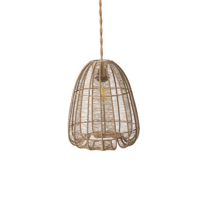 Abat-jour Plensa, H 16,5 po x l 14,5 po x P 14,5 po