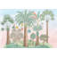 Papier peint paysage tropical avec palmiers-297101901-297101899