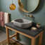 Newterra Handmade Oval Vessel Bathroom Sink-109741593
