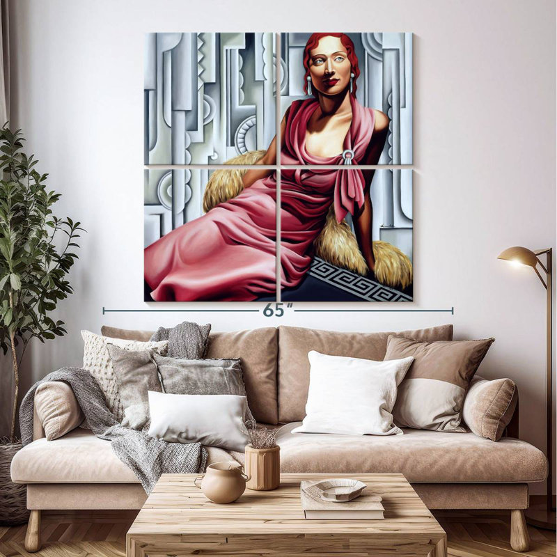Leisha La vie en rose 2002, H 38 po x l 38 po
