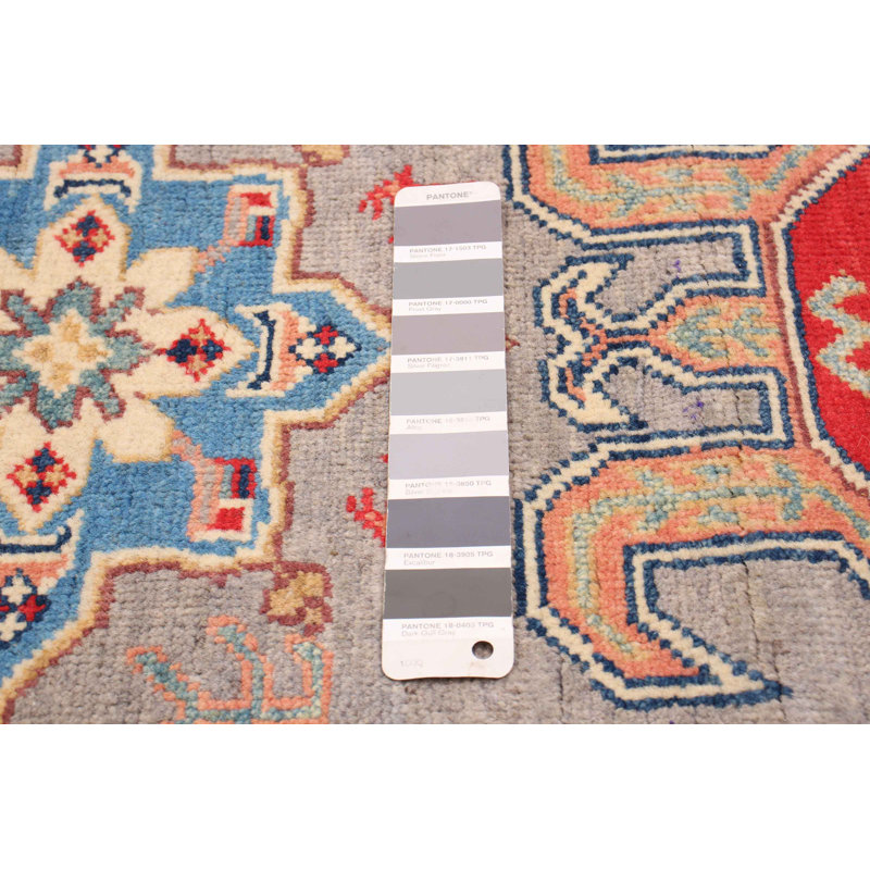 Tapis de couloir unique en laine noué à la main 2 pi 9 po x 9 pi 6 po nouvel âge Brenndon