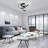 Janyia 1 - Light 10.23" Unique/Statement Geometric LED Semi Flush Mount-1623298561