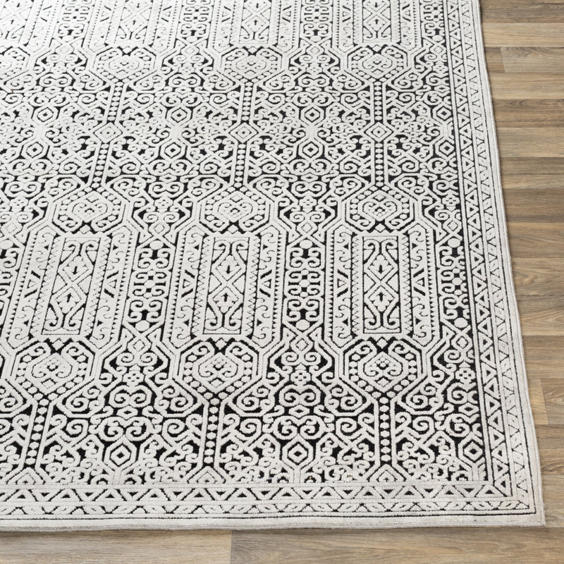 Kailee Cotton Southwestern Indoor Rug, Rectangle 2' x 2'11"