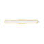 Starkey - LED Bath Bracket - Medium - Aged Brass Frame - Clear Diffuser-1776472818