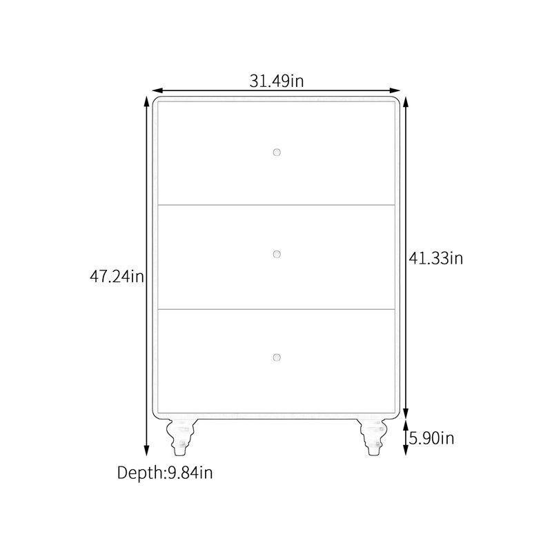 Light Luxury Solid Wood Shoe Cabinet Home Storage