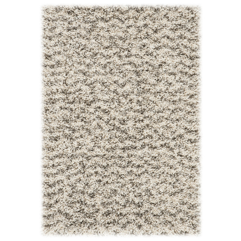 Tapis ivoire / gris Adessa, Rectangle 3 pi x 5 pi