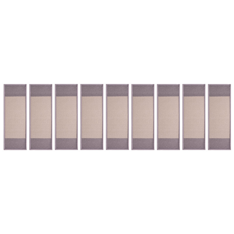 Tapis d'escalier gris Loop Pile, 9
