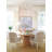 Discus Extendable Oval Solid Wood Dining Table