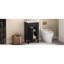 Ensemble de meuble-lavabo simple de 18 po avec lavabo en céramique, ensemble de meuble-lavabo autoportant avec porte à fermeture douce, tablette réglable, style français, pieds pleins-129669218