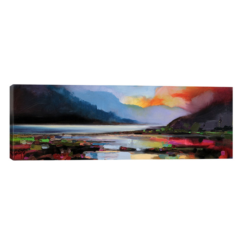 Ethereal Light by Scott Naismith - Wrapped Canvas Panoramic Painting, 30.48 cm H x 91.44 cm W x 1.91 cm D
