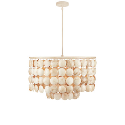 Buko 6 - Light Dimmable Drum Chandelier