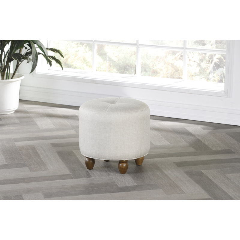 Repose-pieds Devarion, Brun, Polyester sable