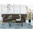 Atlanta Lift Top Coffee Table, One Shelf, Carbon Espresso / Onyx