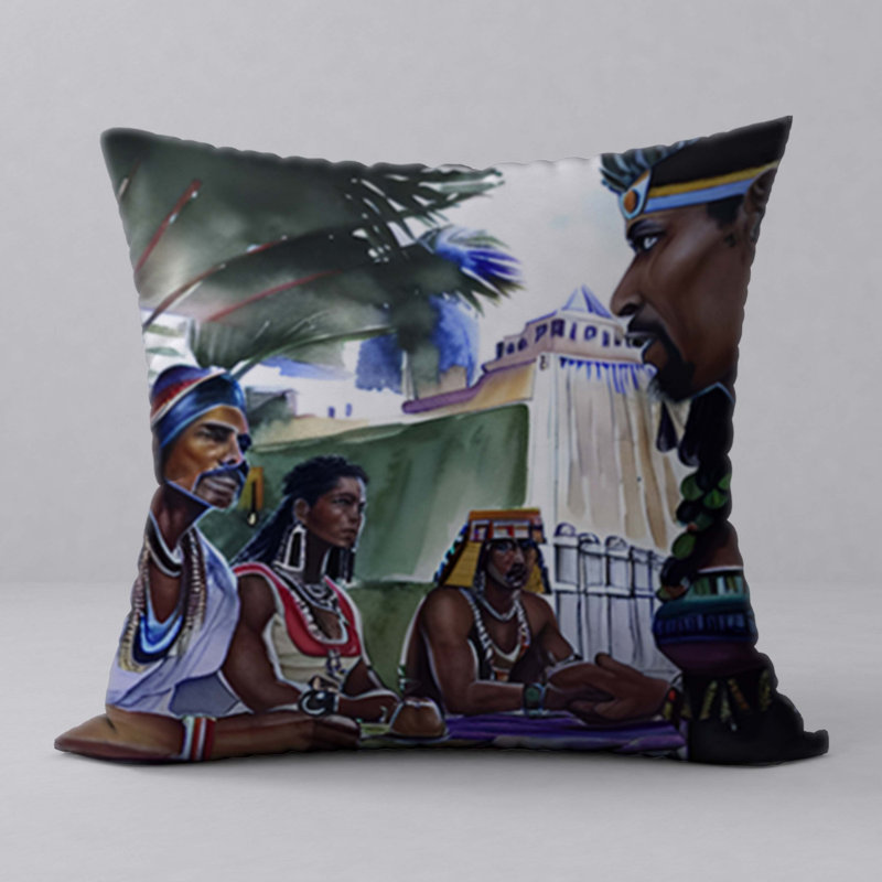 Reversible Throw Pillow