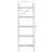 Solid Wood Wall Leaning Blanket Ladder