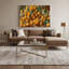 Art mural sur toile brun framboise-1997479423