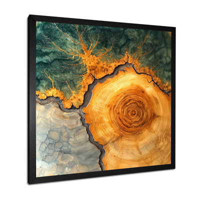 «Nyka Summer Birtchwood Wood Slide Landscape I», art mural forêt