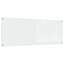 Vidaxl Kitchen Backsplash White 80 X 40 Cm Tempered Glass-119815111-119815097