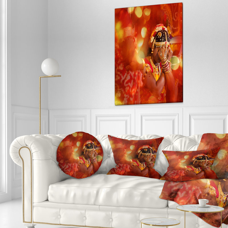 Coussin lombaire de mariage de mariage classique elayanti