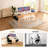 2 Piece Office Sets Computer Desk & Office Chair