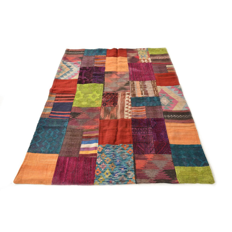 4'1 x 5'11 Pringle Multi Rug