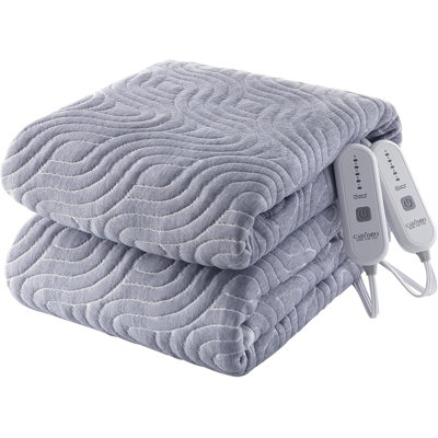 5 Heat Settings Electric Mattress Pad With 10-Hour Auto Shut-Off