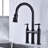 Bridge Kitchen Faucet With Pull-Down Sprayhead In Spot