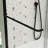 56 - 60"X70" Bypass Shower Door With Sliding Feature. Matted Black Finish, 1/4" Tempered Glass. Top Track, #304 Stainless Steel Handle. Smooth Sliding, Leakage. Nano Easy Clean, Explode Film. 36000