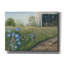 «Morning Glories & Hay Barn» par Pam Britton, art mural sur toile-761223842