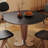 Black Round Sintered Stone Dining table-475528449