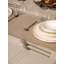 Ensemble de nappe beige (2 pièces), 61 x 86,6 et 14 x 51, 100% polyester | Lavable à la machine, va au fer à basse température | Parfait pour la salle à manger et les occasions spéciales, design élégant et durable, entretien facile-114282699-114282705-114282703
