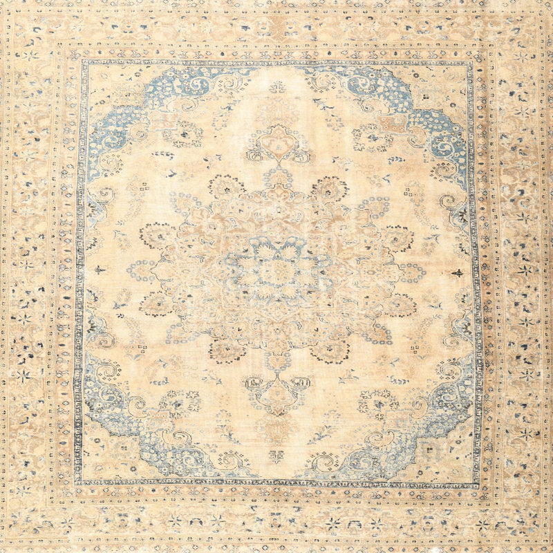 Andrews Oriental Indoor Rug, Round 7'