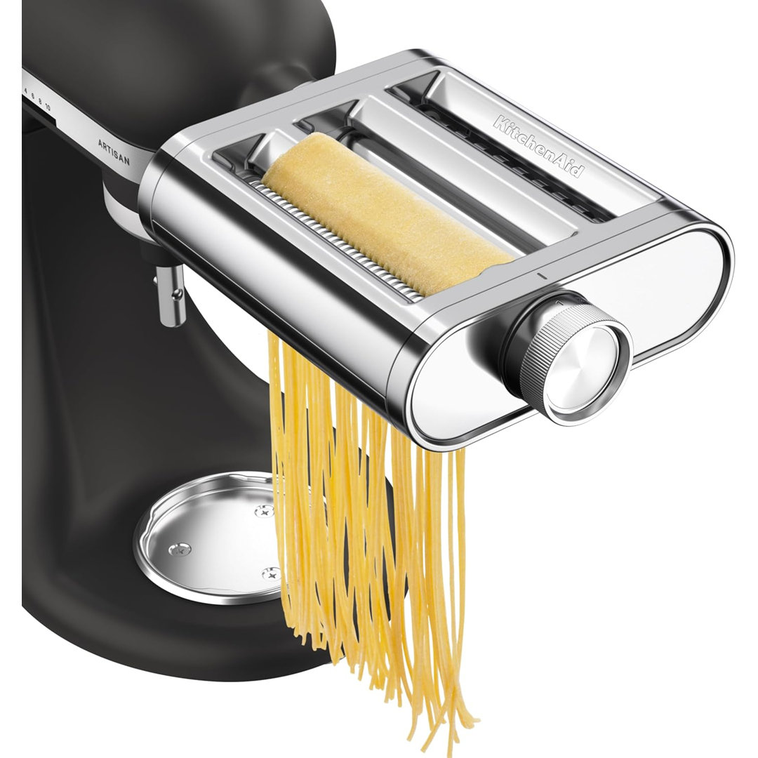KitchenAid 3-in-1 Pasta Attachment in Stainless Steel