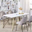 Millie Metal Base Dining Table-1807430993-1807430992