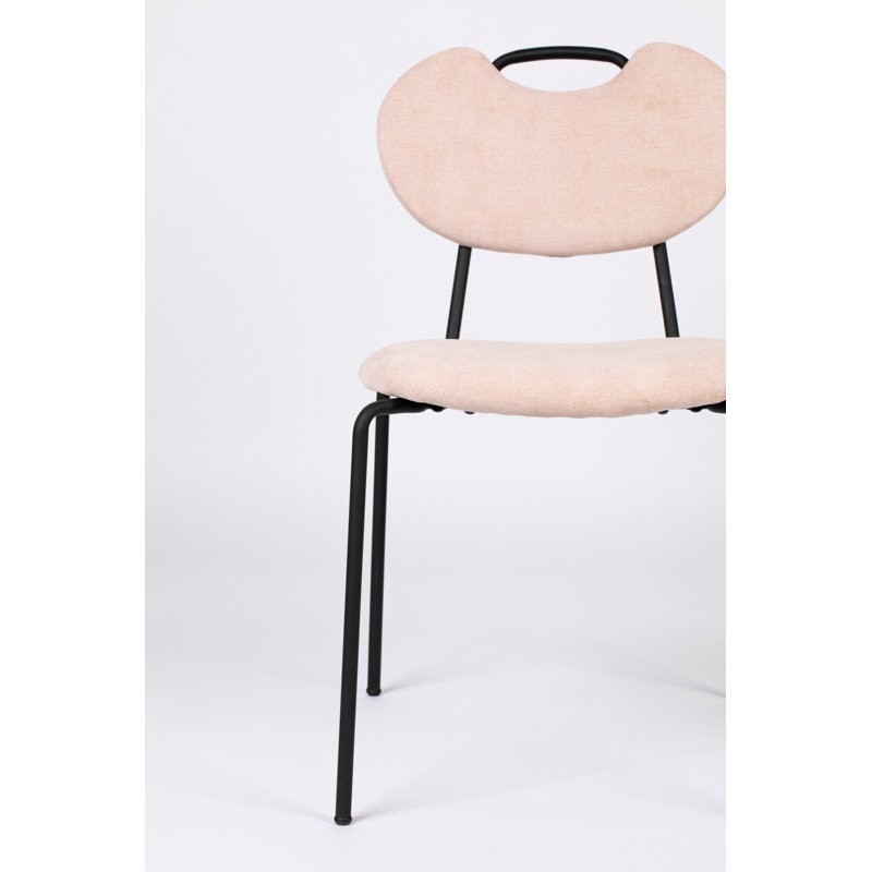 Aspen Upholstered Dining Chair, Pink