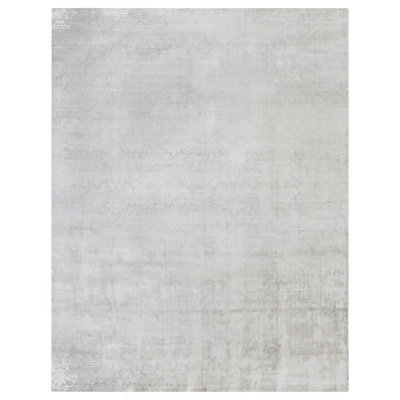 Koda Hand Loomed Area Rug in Metal