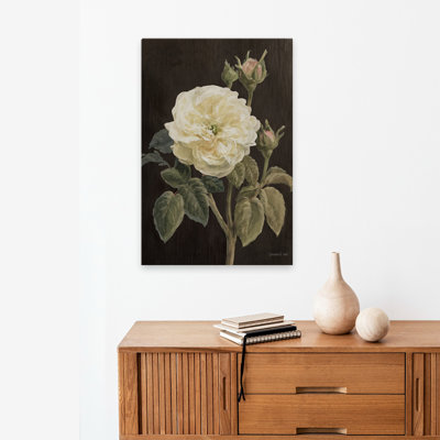 Art noir et rose héritage sur fond noir