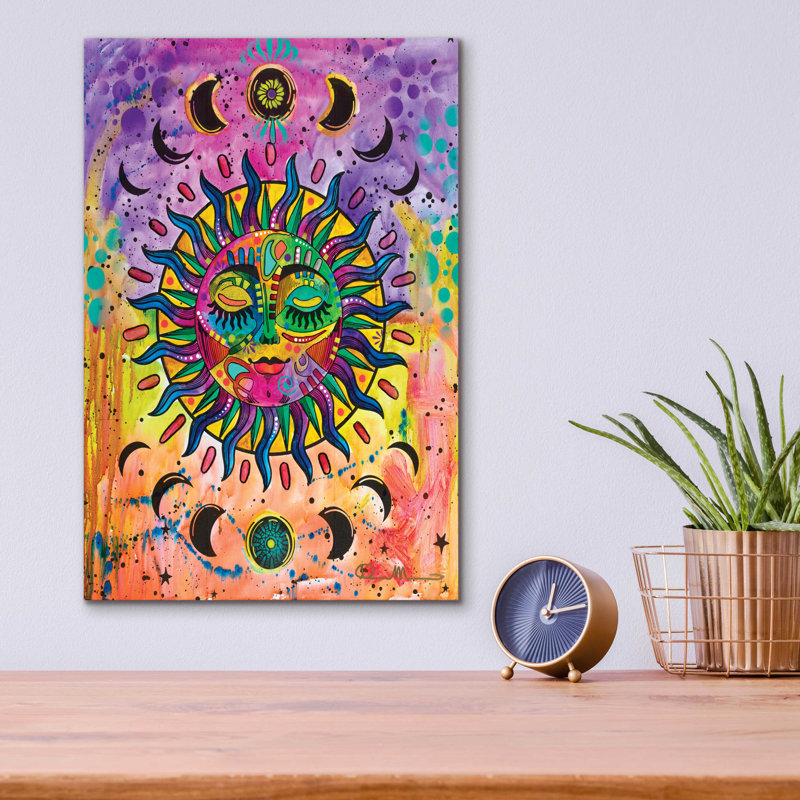 «Sun» par Dean Russo, H 16 po x l 12 po x P 0,13 po